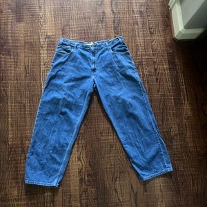 Levi silvertab baggy jeans. size 40/32